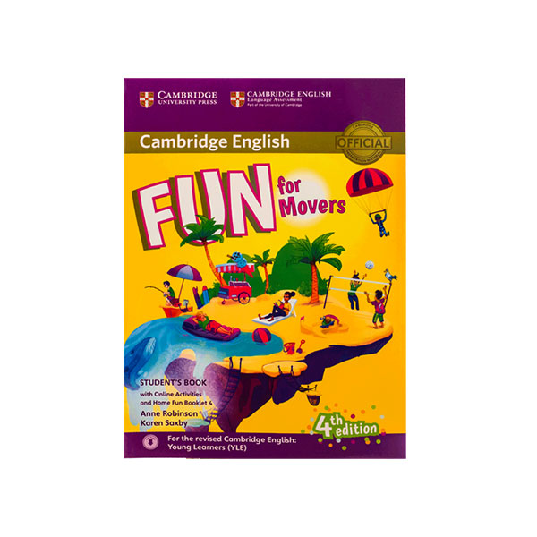 173-Fun-for-mover-4-4th-student.jpg Fun for Movers 4th Edition Student’s Book + Home Fun Booklet 4