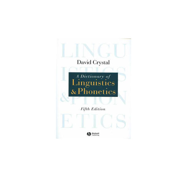 75-1.jpg A Dictionary of Linguistics and Phonetics 5th Edition