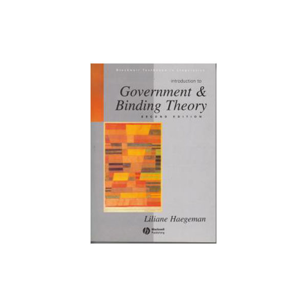90-1.jpg Government and Binding Theory Second Edition